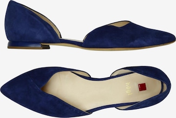 Högl Flats & Loafers in 38 in Blue: front
