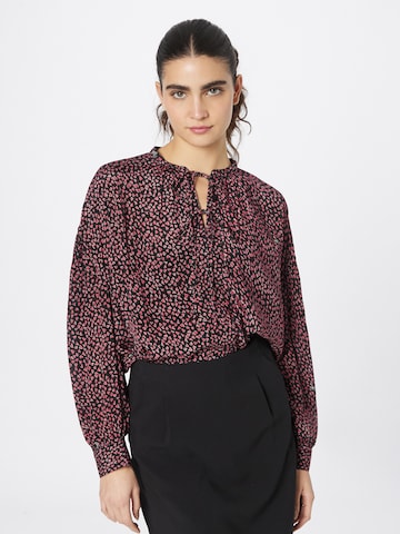 Frogbox Blouse 'Alo' in Rood: voorkant