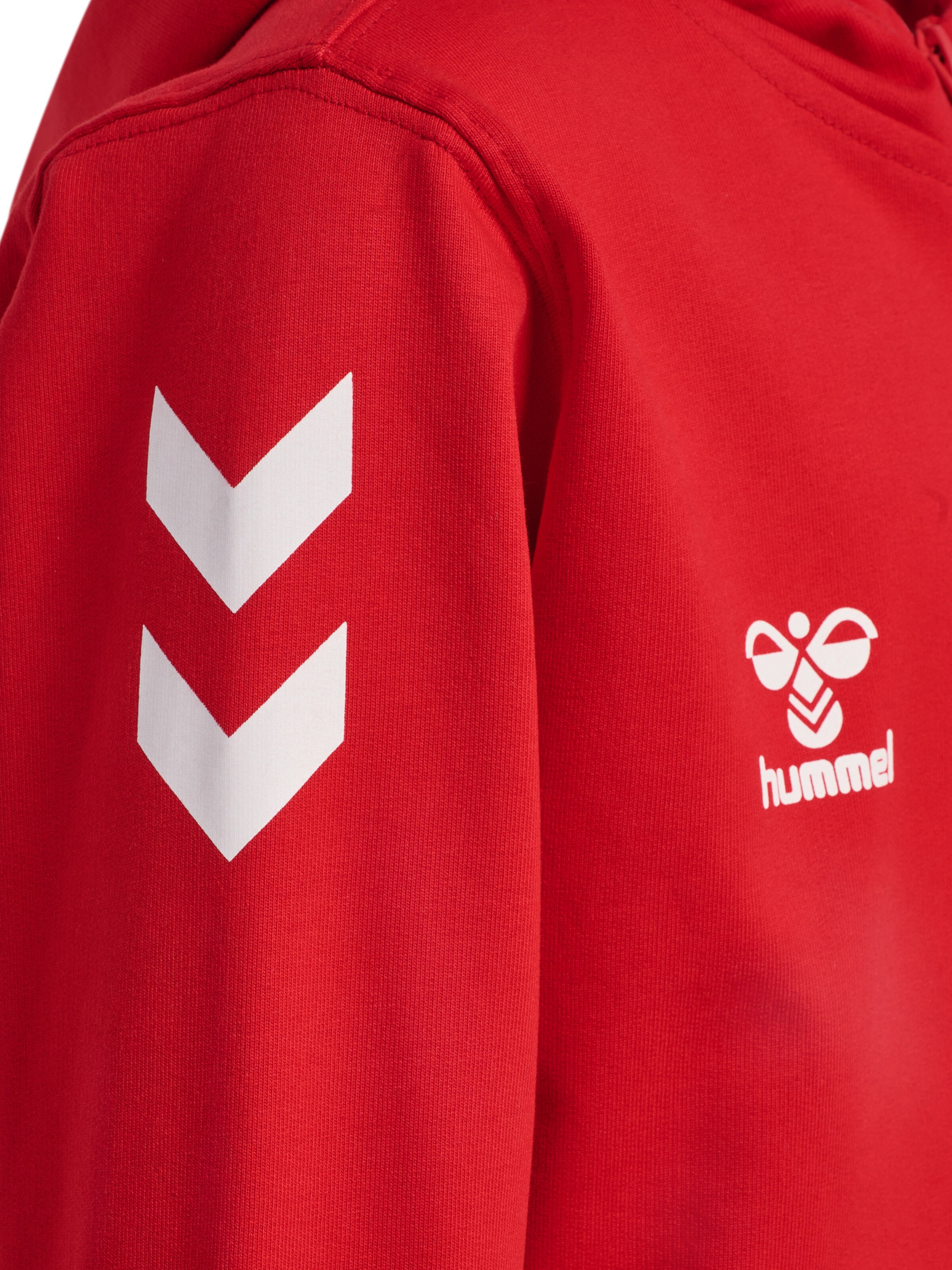 Hummel Sportief sweatvest in Rood