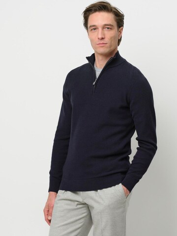 Profuomo Shirt in Blauw: voorkant