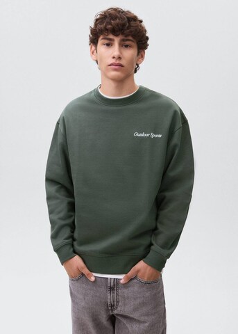 MANGO TEEN Pullover in Grün: Vorderseite