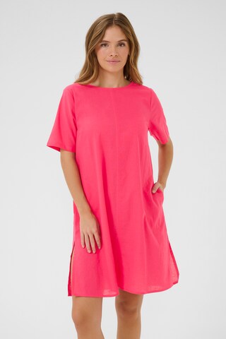 Robe 'Bellis ' Kaffe en rouge : devant