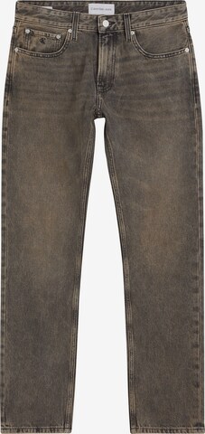 Calvin Klein Jeans Loosefit Jeans in Braun: predná strana