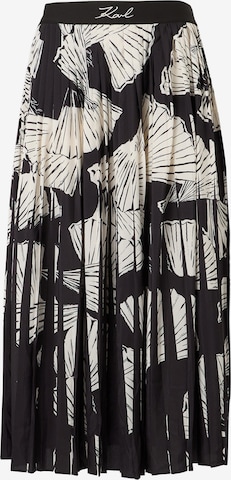 Karl Lagerfeld Sukně – černá: přední strana