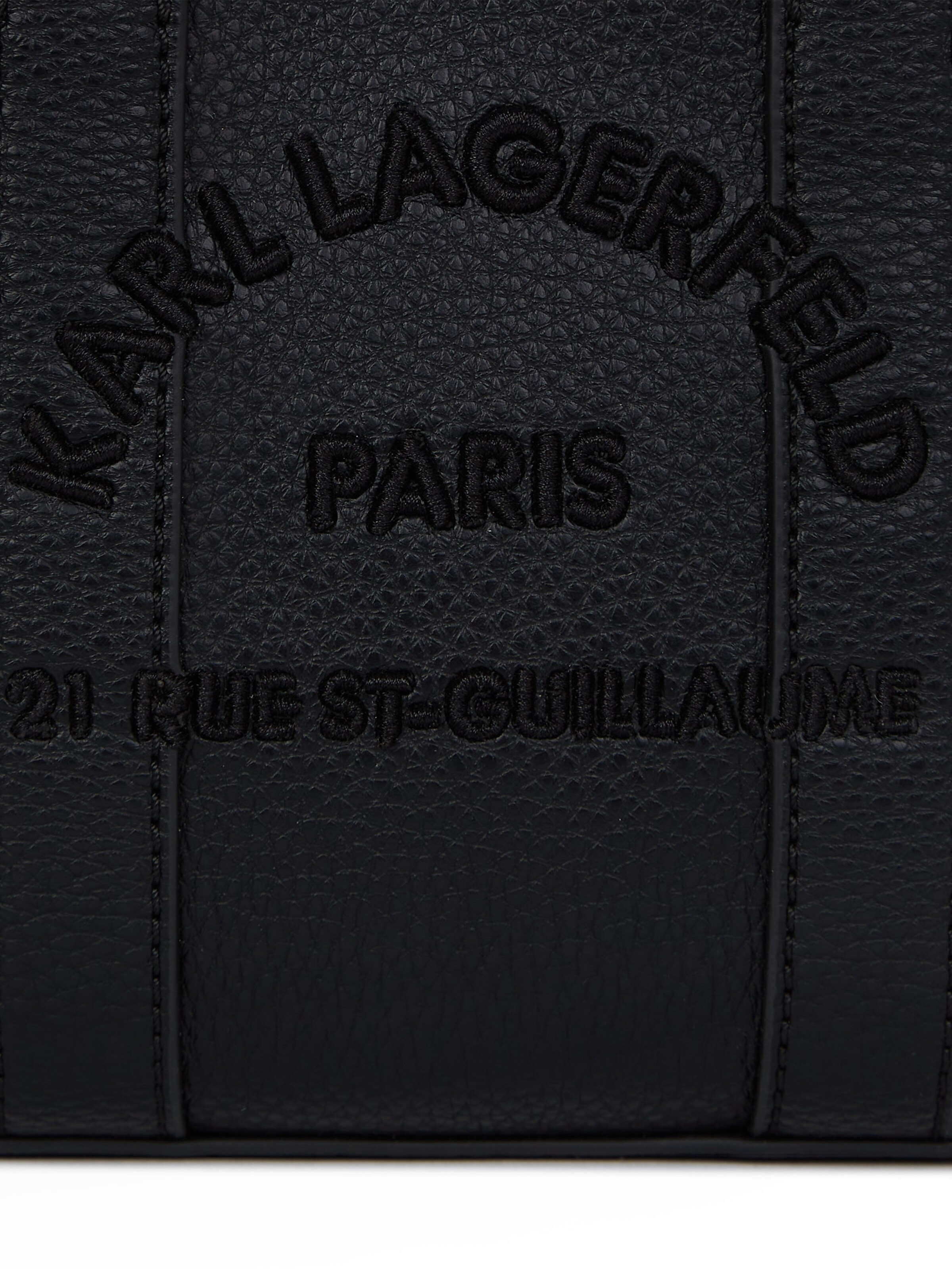 Karl Lagerfeld Posetaske ' Rue St-Guillaume Mini-Tote-Bag ' i sort