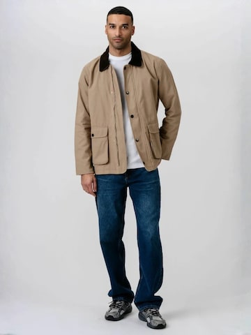 Veste mi-saison ' Twill Jacket ' TEESHOPPEN en beige