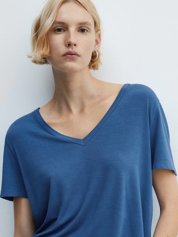 T-shirt 'VISPI' MANGO en bleu