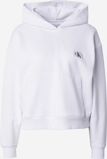 Calvin Klein Jeans Sweatshirt in Silver grey / Black / White, Item view