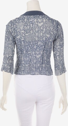 Max Studio Seidenbluse XS in Blau