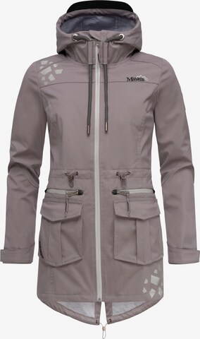 MARIKOO Weatherproof jacket 'Ulissaa' in Grey