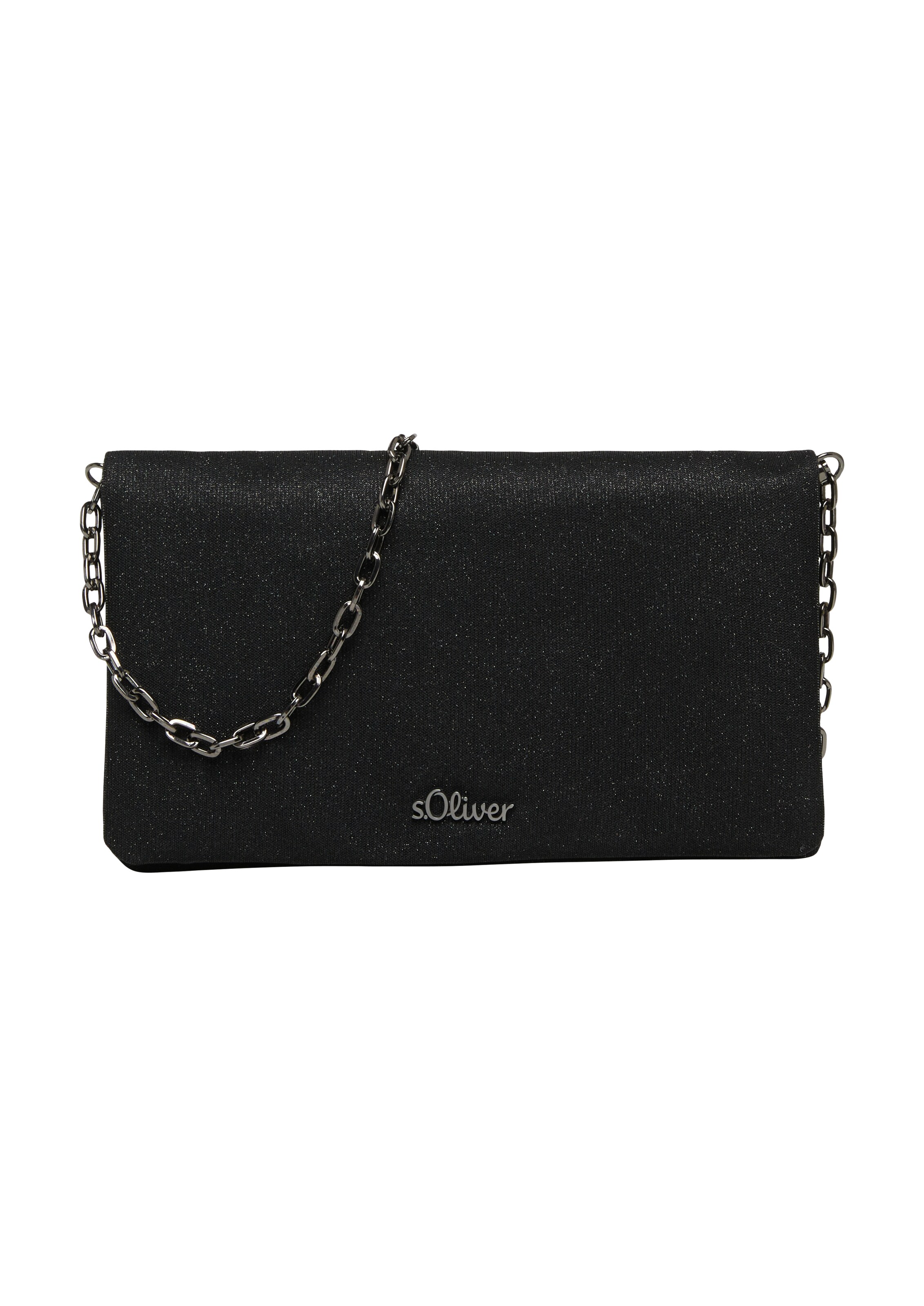 Pochette s.Oliver en noir : devant