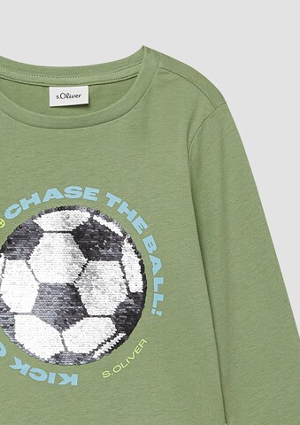 T-Shirt s.Oliver en vert
