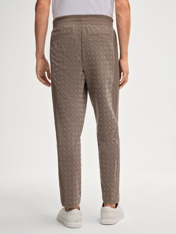 JOOP! Tapered Broek 'Tamas' in Bruin