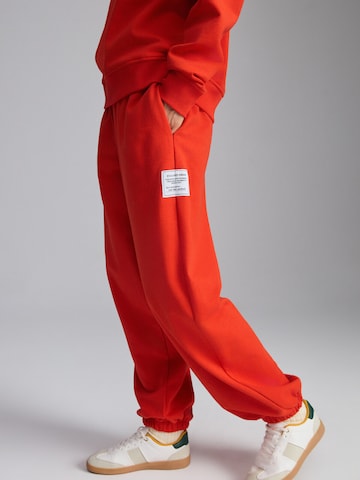 Grimelange Zúžený strih Nohavice - Červená: predná strana