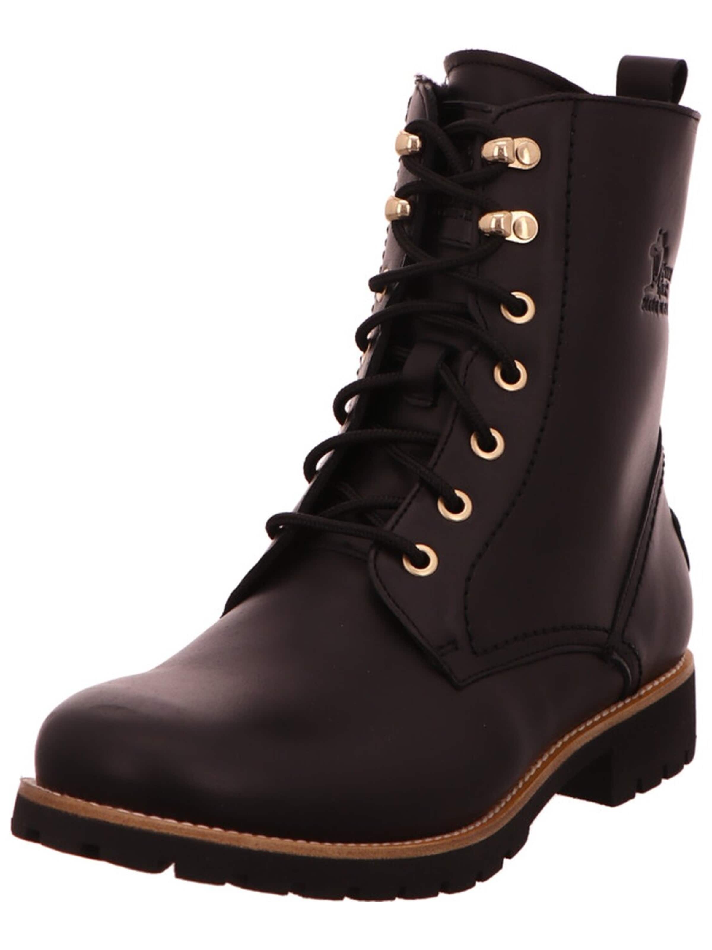 PANAMA JACK Boots 'Stiefel Damen FARA IGLOO TRAV B1 Echtleder in schwarz' in Black: front