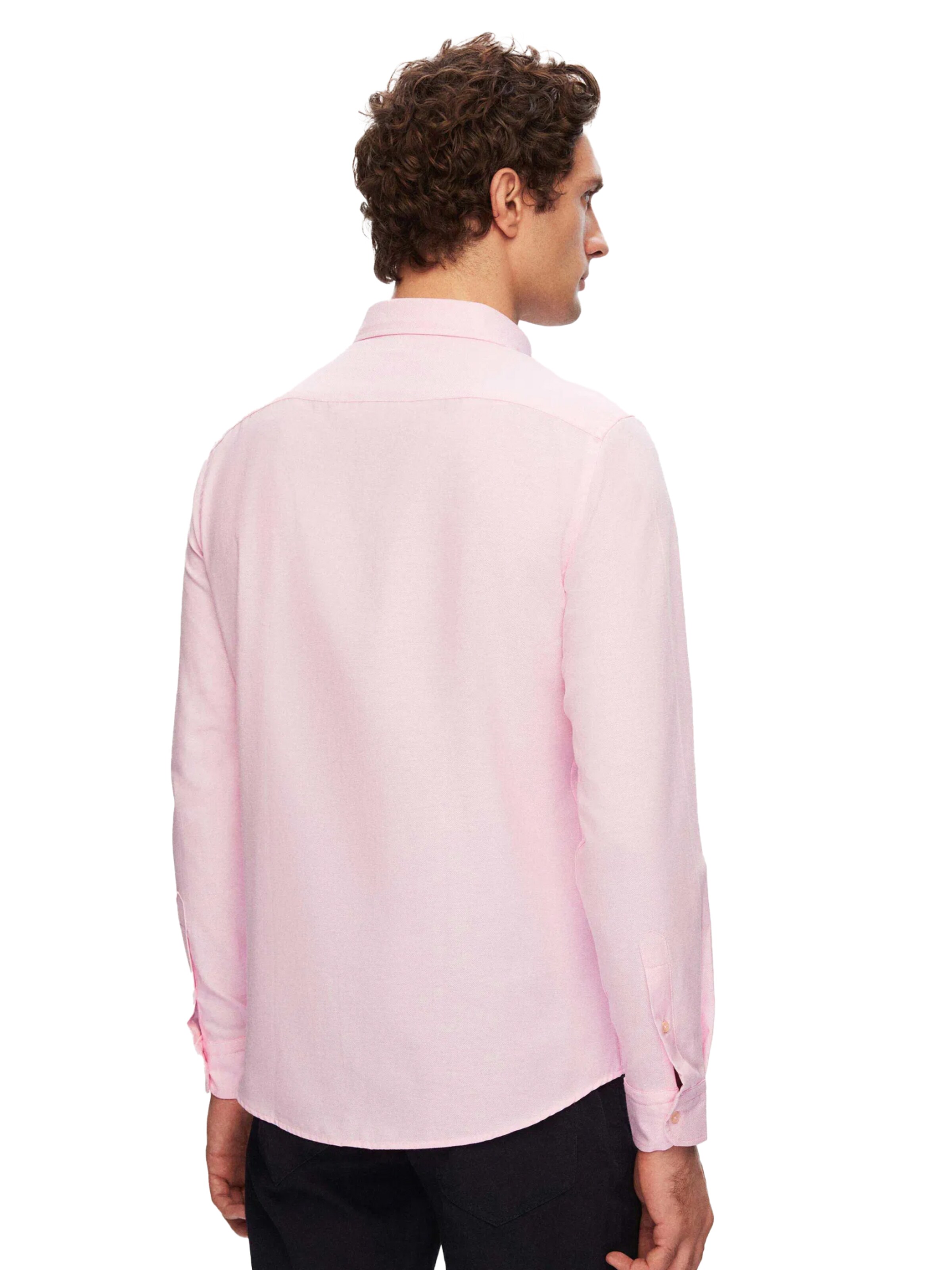 D’S Damat Regular fit Overhemd in Roze