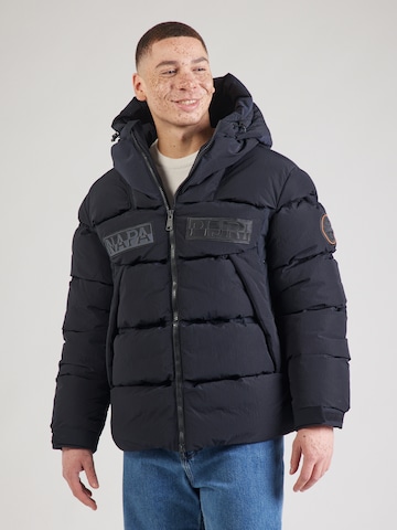 NAPAPIJRI - Chaqueta de invierno 'HYPER' en negro: frente