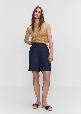 MANGO Regular Shorts 'Elsa' in Blau