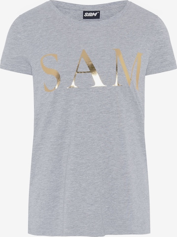 UNCLE SAM Shirt in Grey: front