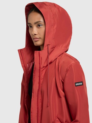 khujo Between-seasons coat 'TIMEA' in Red