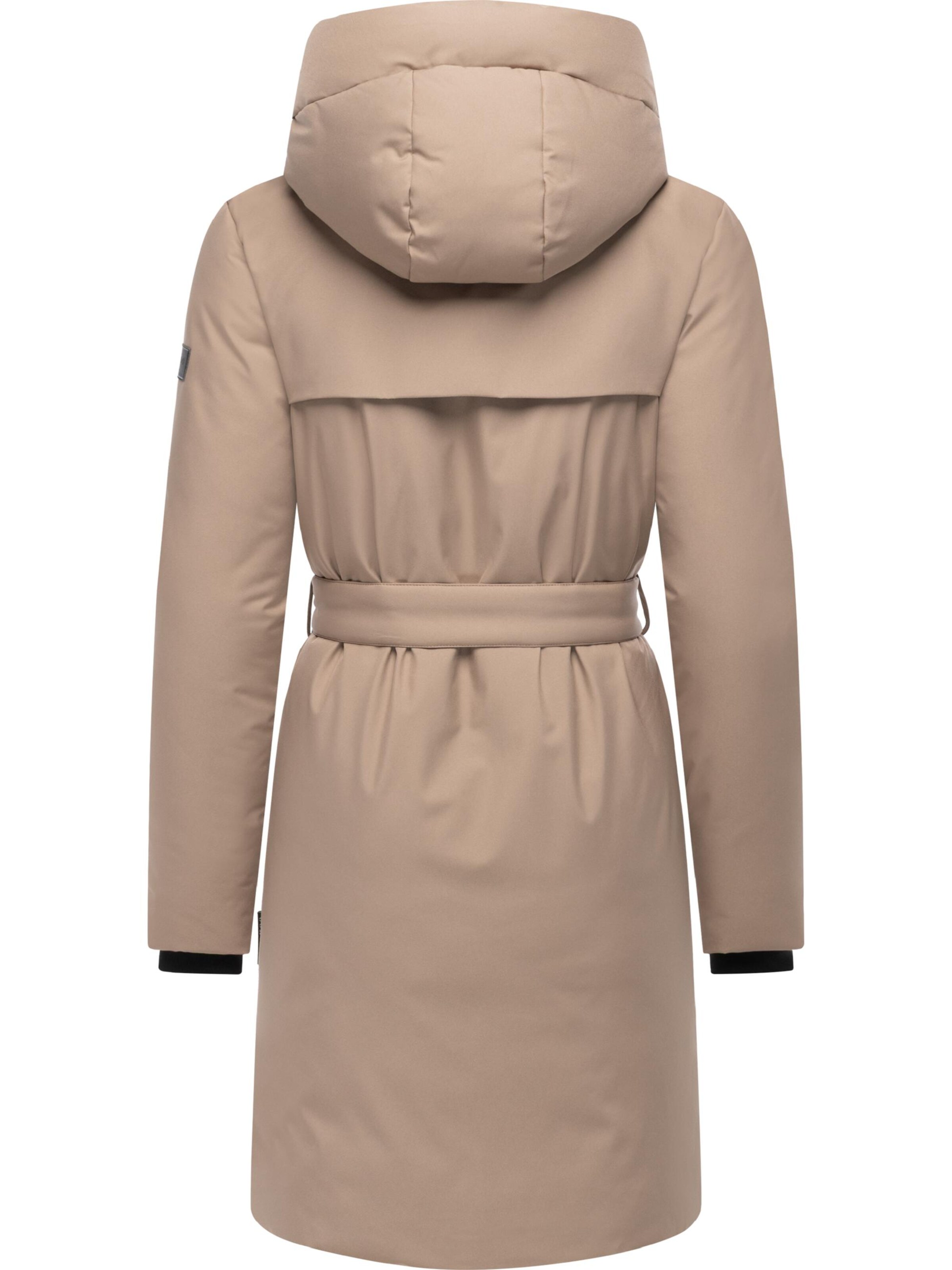 NAVAHOO Wintermantel 'Gipfelspass XIV' in Beige