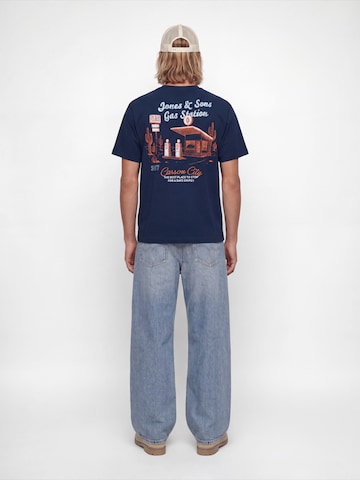 JACK & JONESMajica 'JORVINTAGE AMERICAN SUMMER' - plava boja: prednji dio