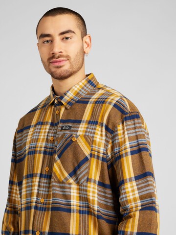Blend Big Comfort Fit Hemd in Braun