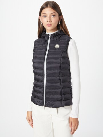 No. 1 Como Bodywarmer in Zwart: voorkant