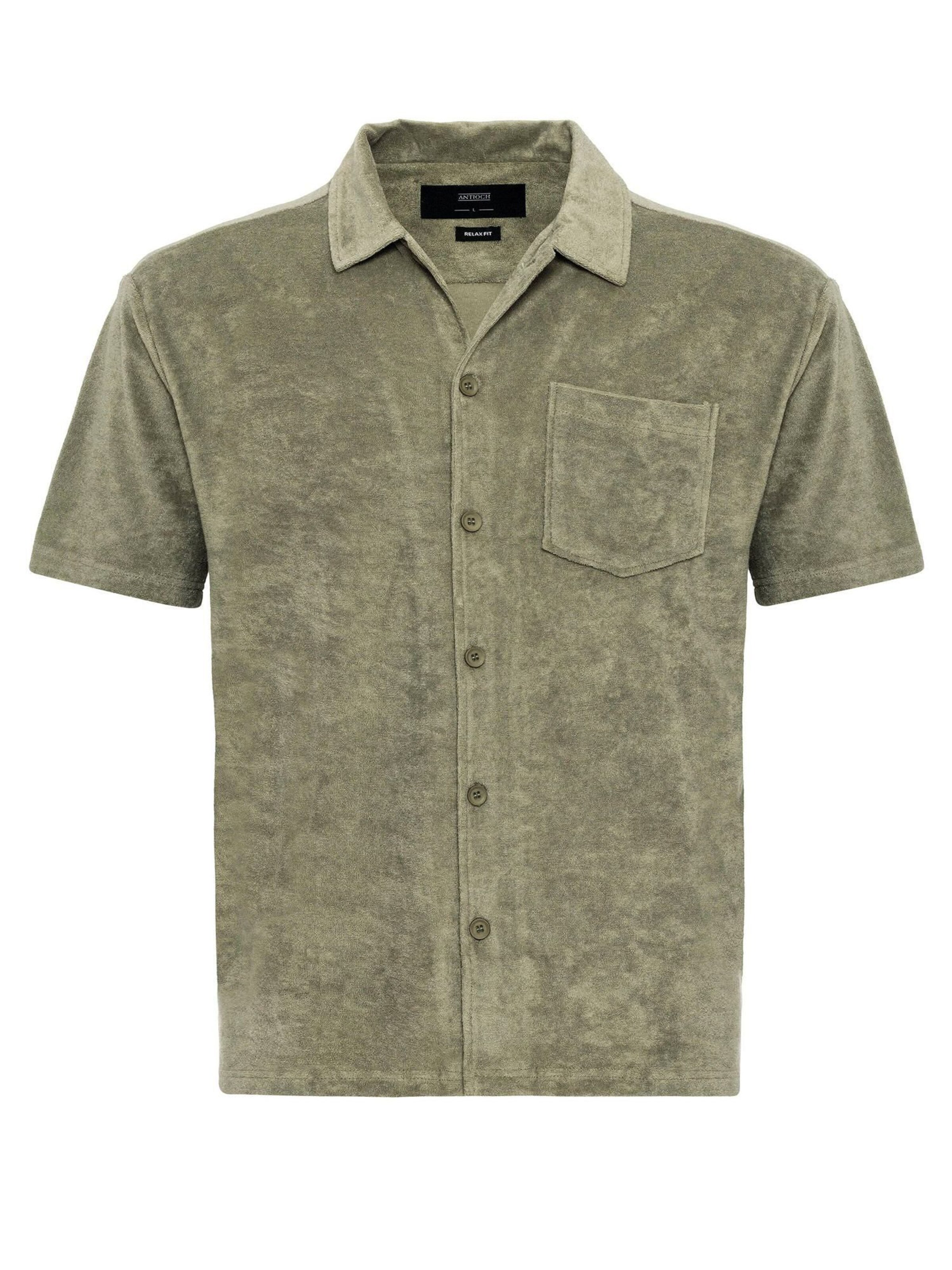 Antioch Regular fit Overhemd in Groen: voorkant