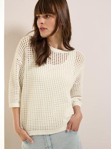 Pull-over CECIL en beige : devant