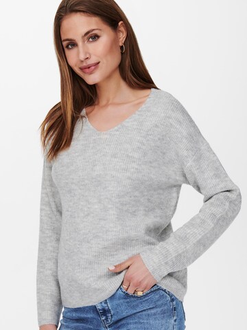 ONLY - Pullover 'Camilla' em cinzento