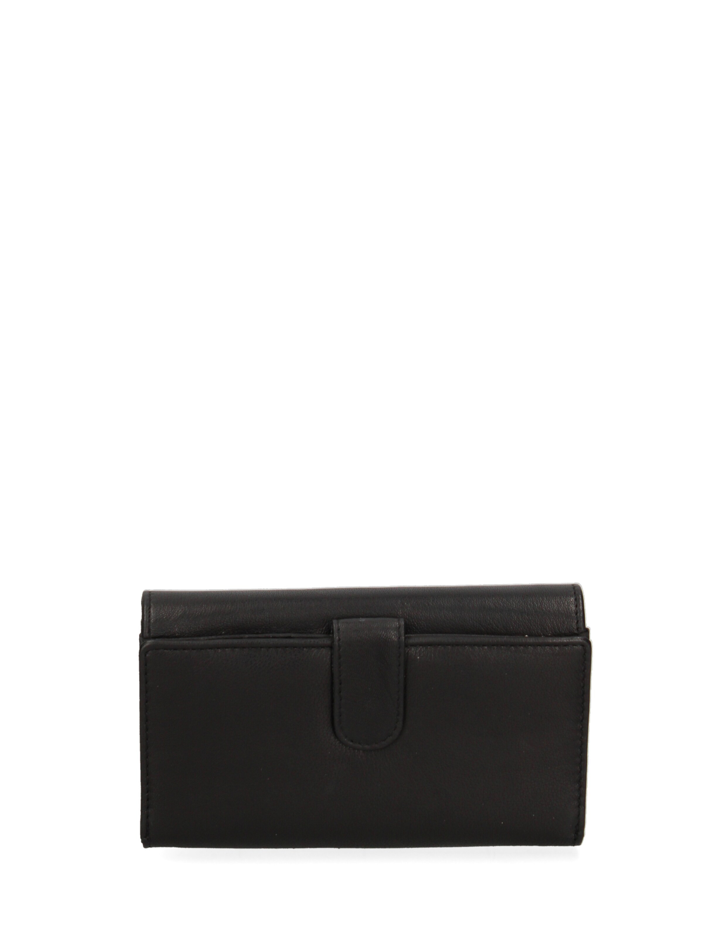 Lancetti Wallet in Black: front