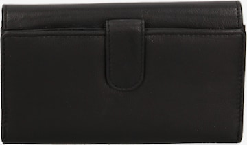 Porte-monnaies Lancetti en noir : devant