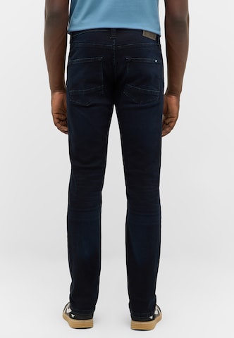 MUSTANG Slimfit Hose 'Vegas' in Blau
