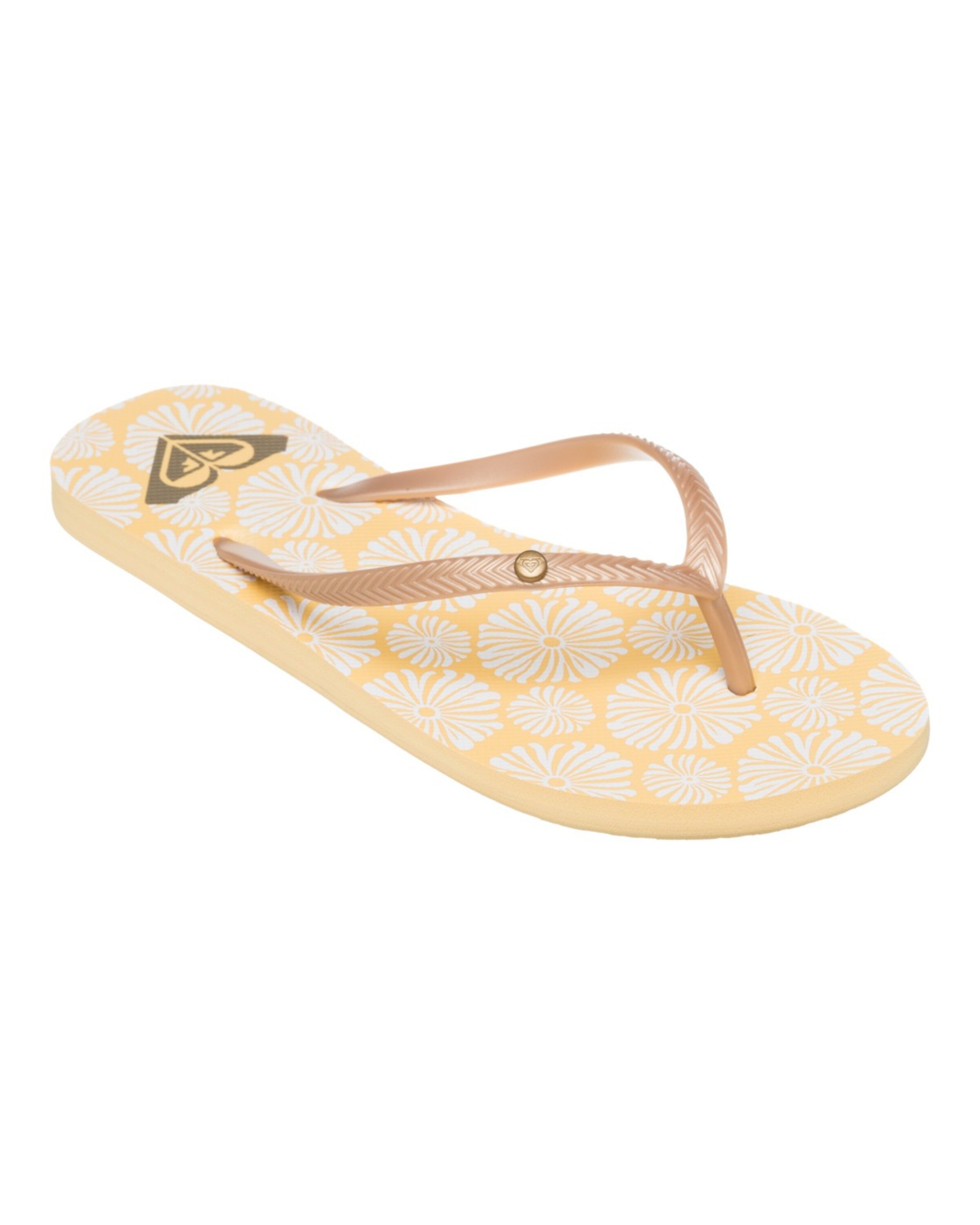 ROXY Teenslipper 'Bermuda' in Goud: voorkant