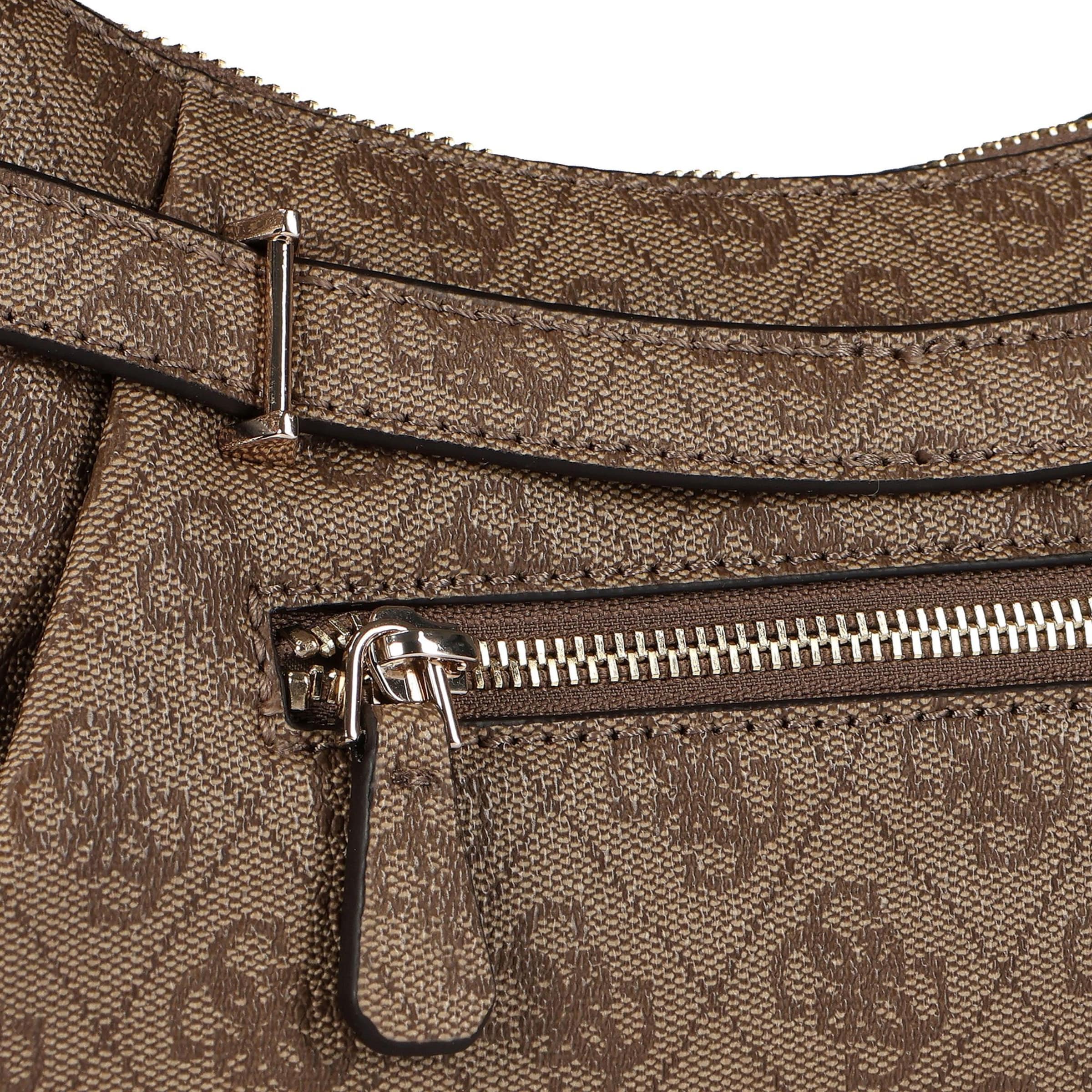 GUESS Наплечная сумка 'Yesba' в Коричневый