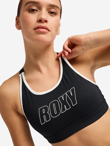 ROXY Sports Bra 'Everyday Flow' in Black: front