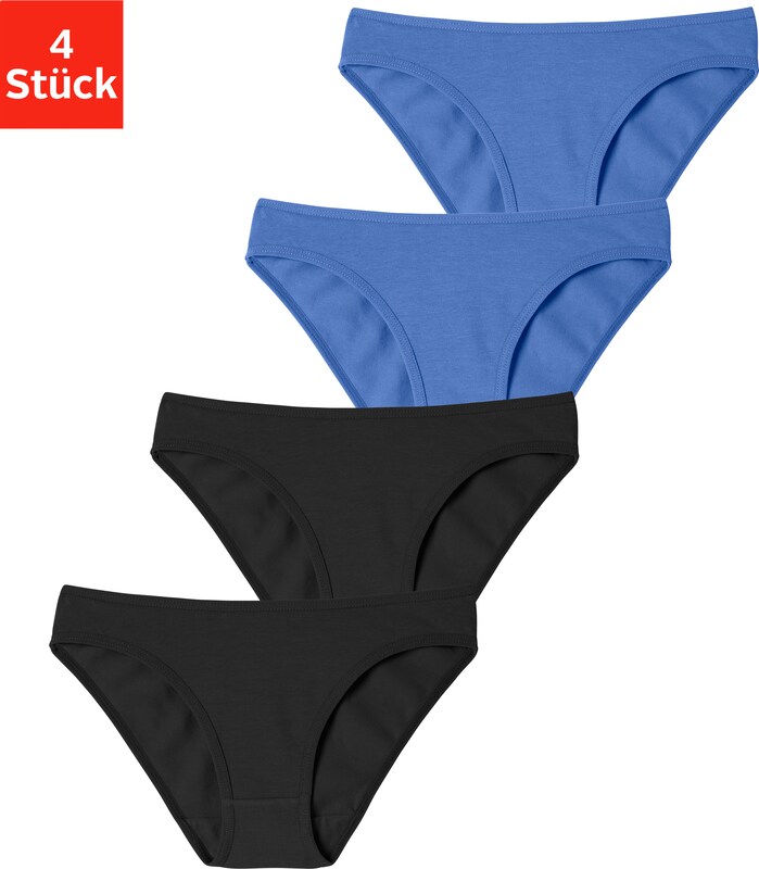 BUFFALO Slip in Royalblau Schwarz IV6218 BUFFALO Slip in Royalblau Schwarz IV6218