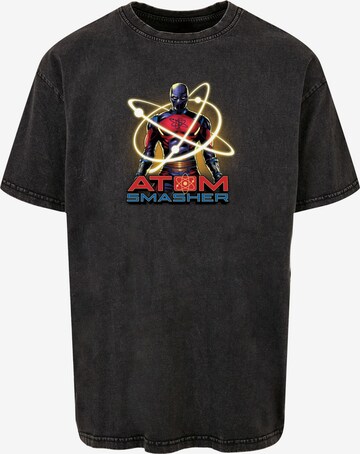 Maglietta 'Black Adam - Atom' di Merchcode in nero: frontale