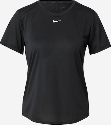 T-shirt fonctionnel NIKE en noir : devant