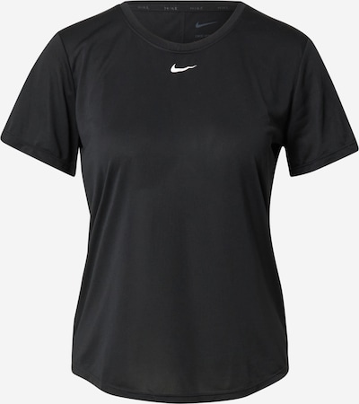 NIKE Tehnička sportska majica u crna / bijela, Pregled proizvoda