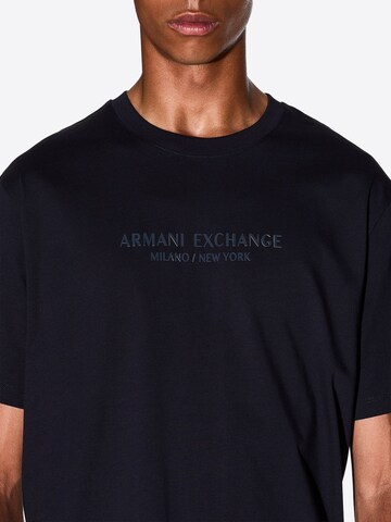 Maglietta di ARMANI EXCHANGE in blu