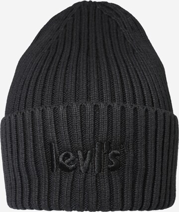 LEVI'S ® Mütze in Schwarz: predná strana