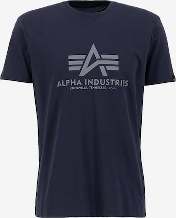ALPHA INDUSTRIESMajica - plava boja: prednji dio