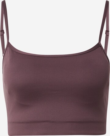 Soutien-gorge 'Lunar Luxe' Moonchild Yoga Wear en violet : devant