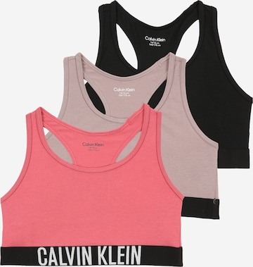 Calvin Klein Underwear Bygelfri Behå i beige: framsida