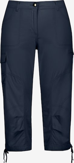 Ulla Popken Pantalon cargo en marine, Vue avec produit