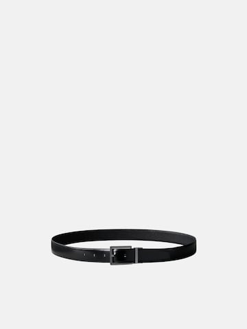 Calvin Klein Ζώνη 'CALVIN KLEIN SQUARE BUKLE 32MM REV/ADJ CINTURA' σε μαύρο: μπροστά