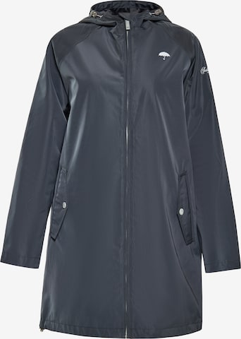 Schmuddelwedda Raincoat in Black: front