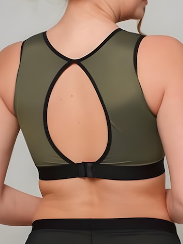 Bustier Soutien-gorge de sport MILENKA en vert